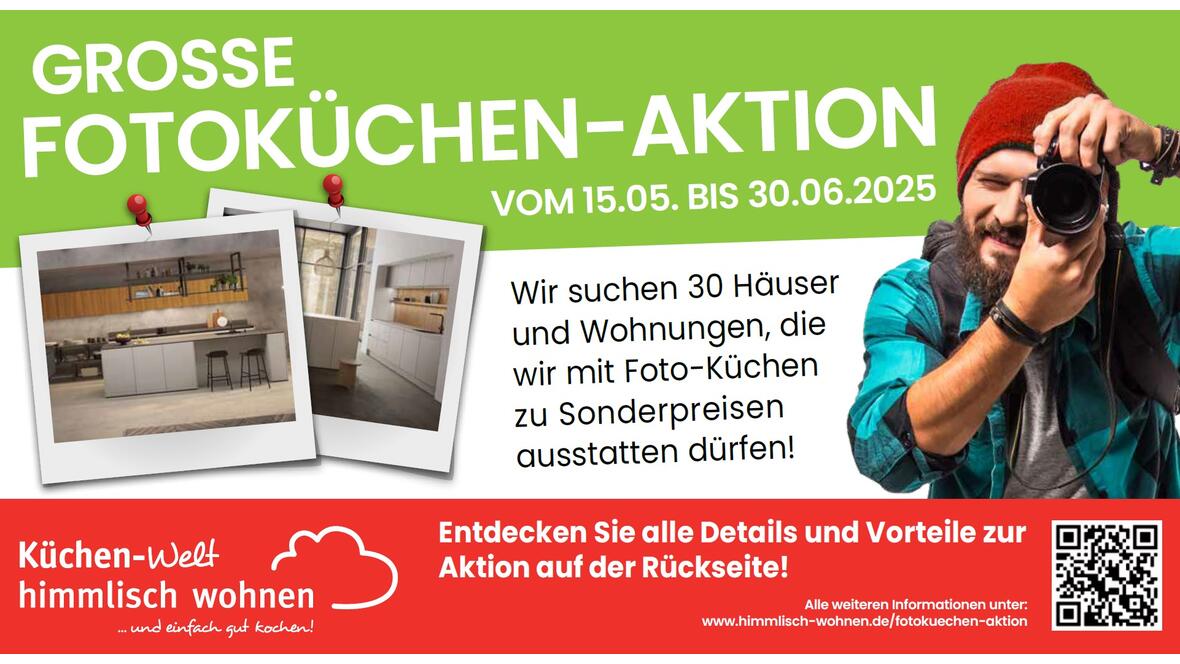 Fotoküchen-Aktion Himmlisch Wohnen