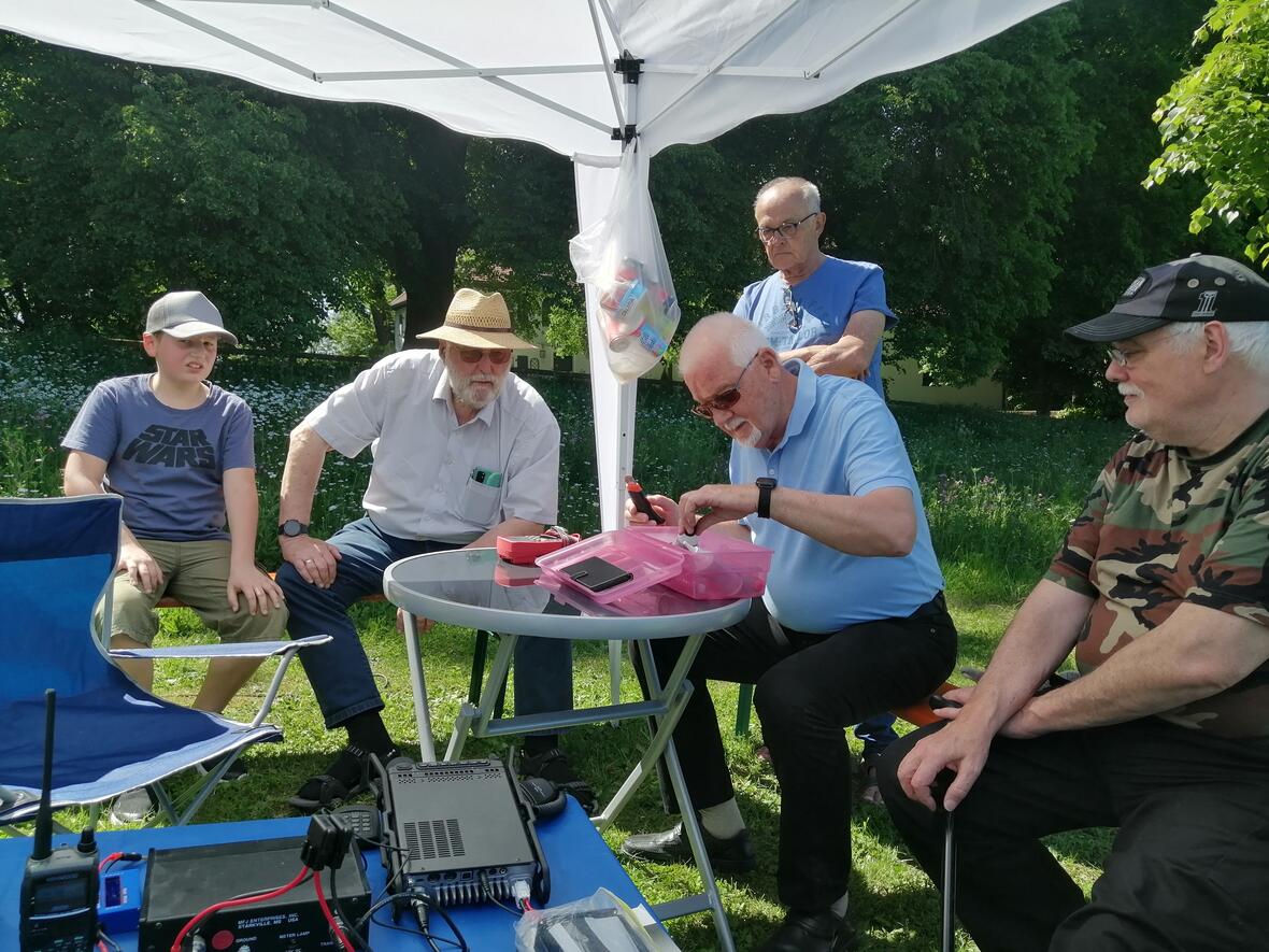 Sommerfest der Funker auf dem Kalvarienberg
