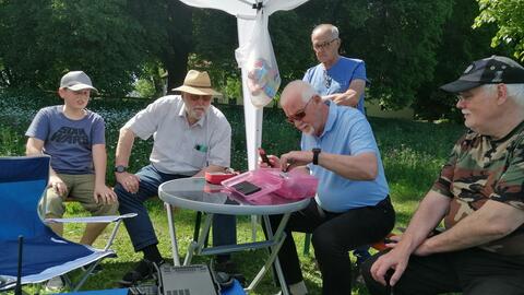 Sommerfest der Funker auf dem Kalvarienberg