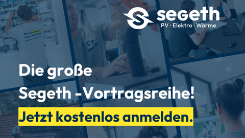 Die große Segeth-Vortragsreihe
