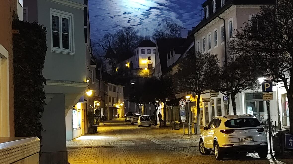 Neuburg am frühen Morgen