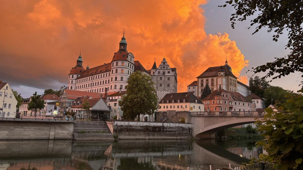 fotografiert von der Leopoldineninsel aus