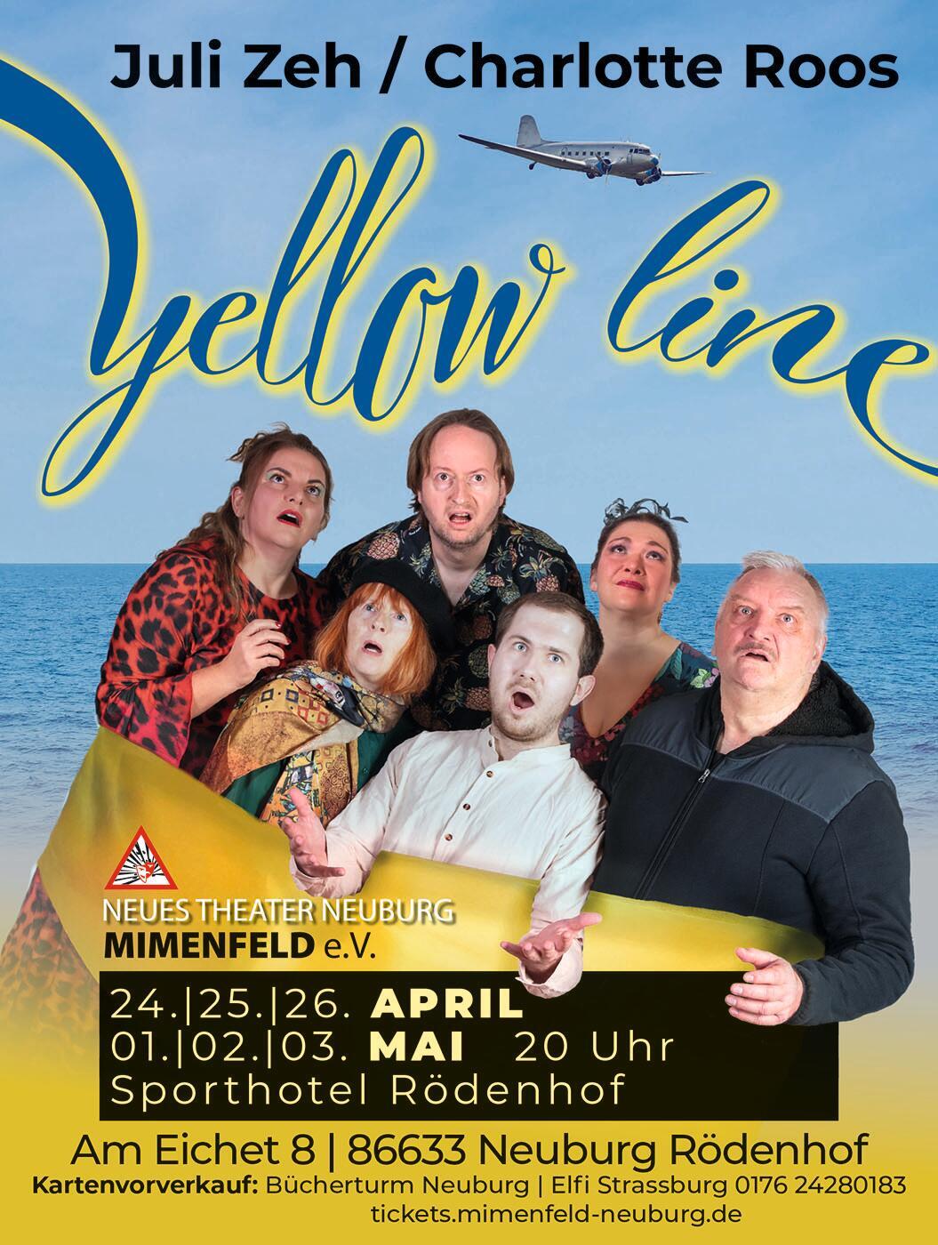 yellow-line-plakat