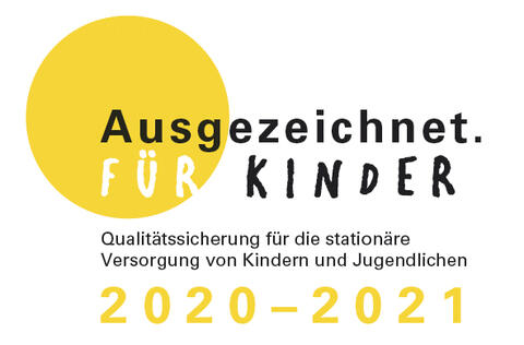 Ausgezeichnet für Kinder - neues Logo 2020 - 2021