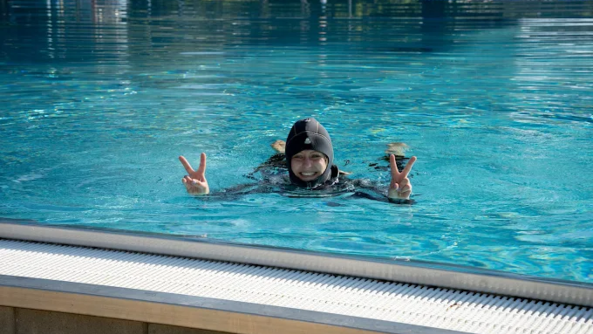 AquaXplore Tauchtraining in Neuburg im Freiwasser-Pool