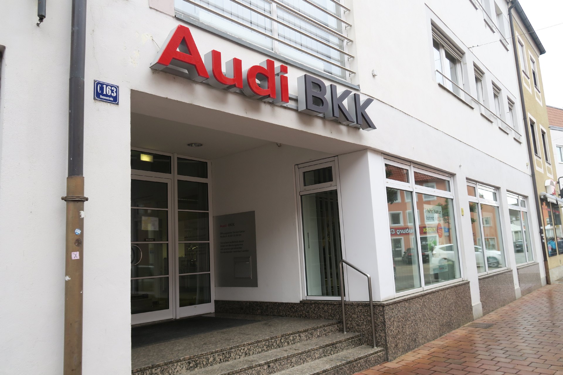 audi bkk neuburg eingang rosenstrasse