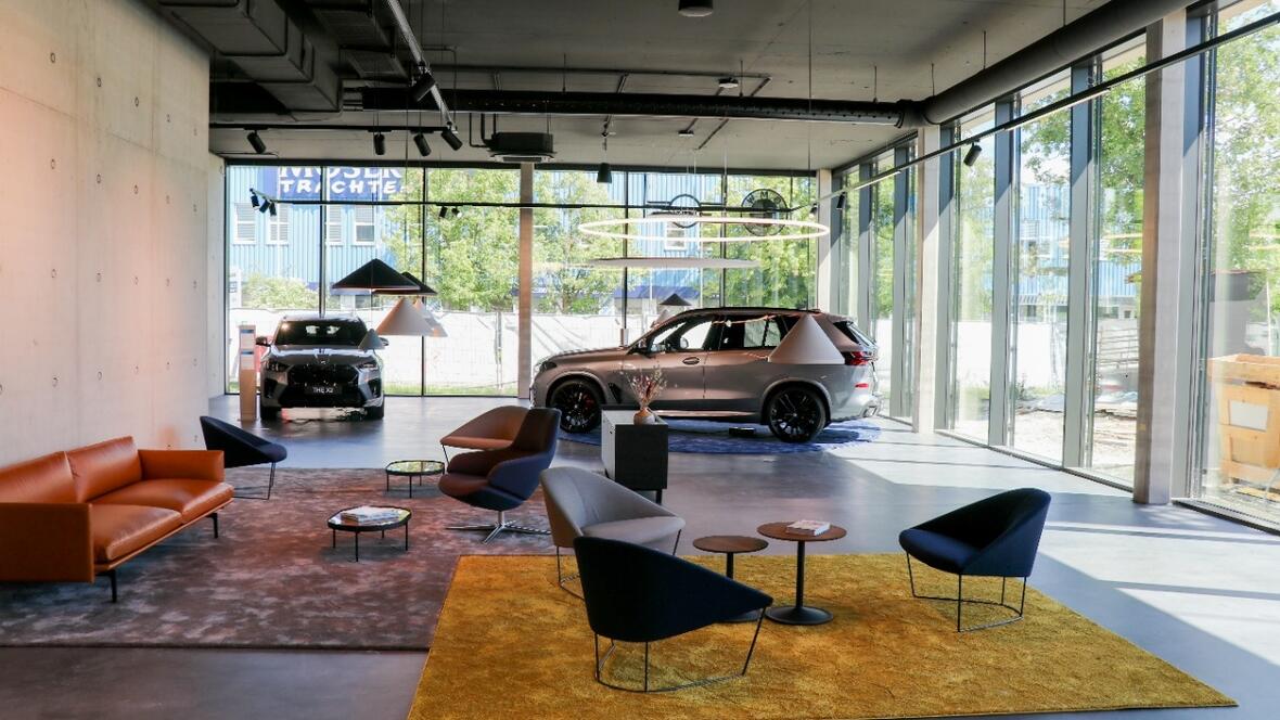 BMW Showroom im Neubau