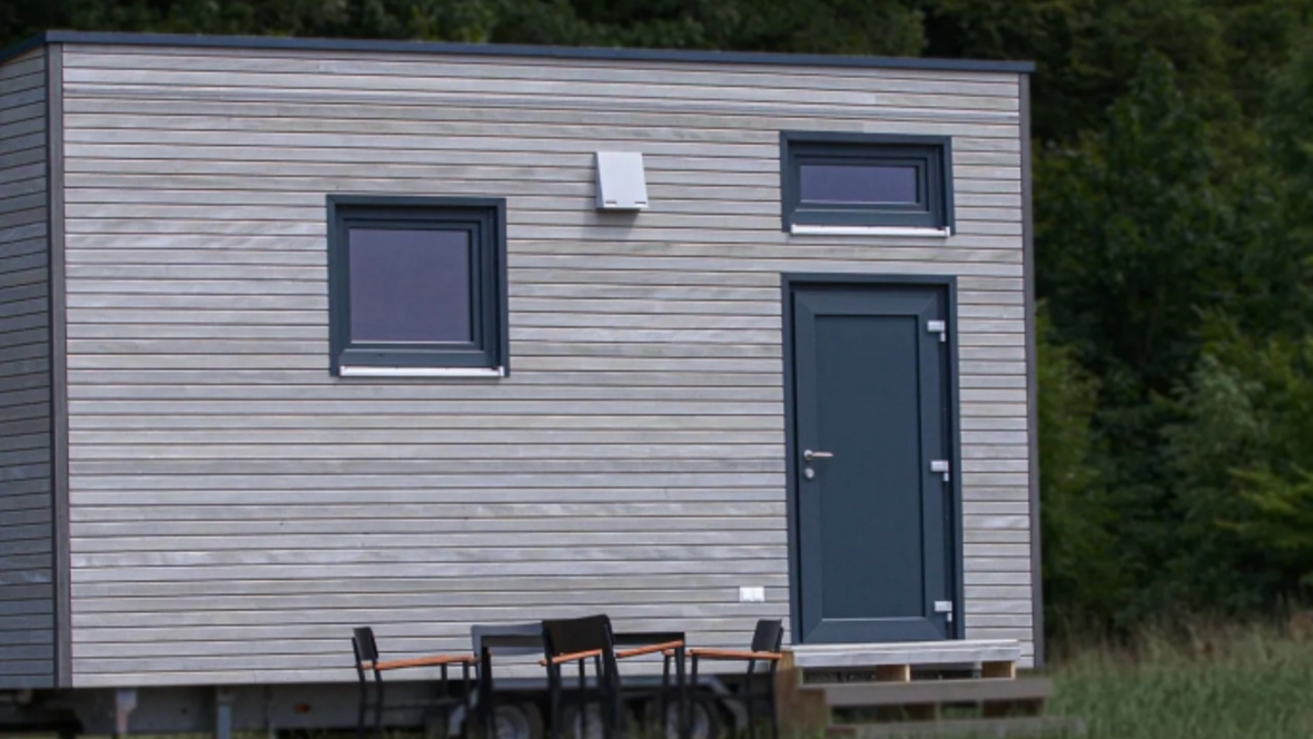 Donau Tiny House Neuburg - Außen Ansicht