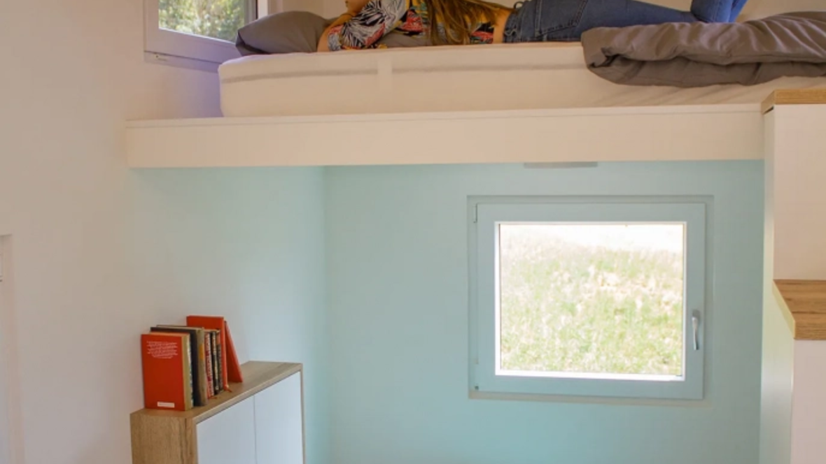 Donau Tiny House - Schlafzimmer