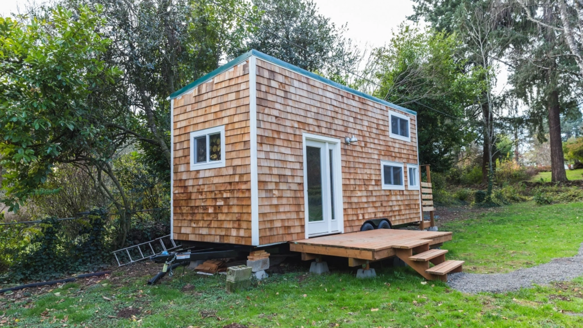 Donau Tiny House - Garten