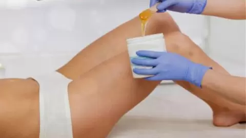 Beginn einer Haarentfernung bei Kosmetik Oppenheimer