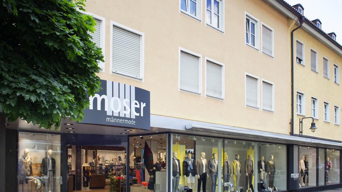 Moser Männermode - Geschäftshaus