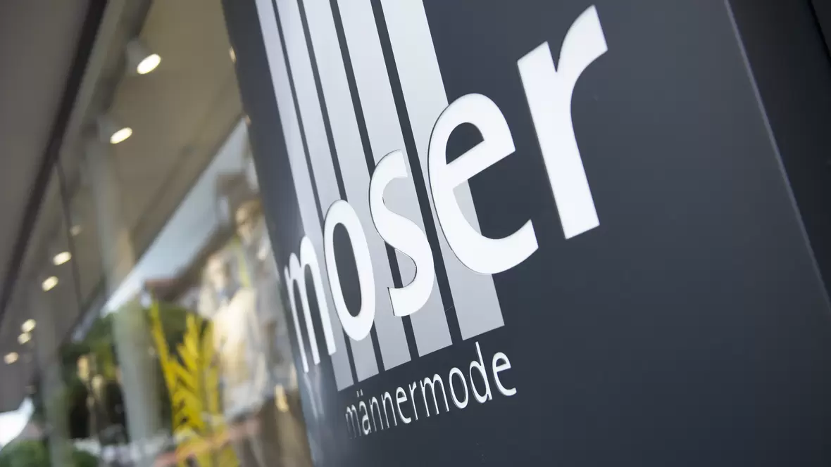 Moser Männermode - Logo außen