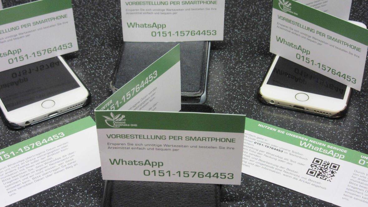ostend-apotheke-vorbestellung-whatsapp-smartphone