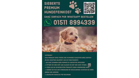 Premium Hundefeinkost von Siebert aus Daiting